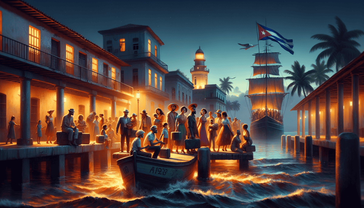 The Cuban Exiles: A Journey for Freedom and Identity 2 Image Description