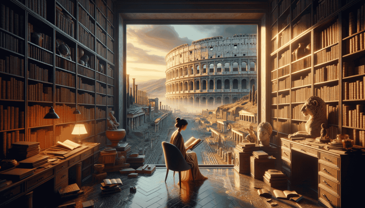 Ancient Rome's Greatest Ruins: Echoes of an Empire's Glory 5 Image Description