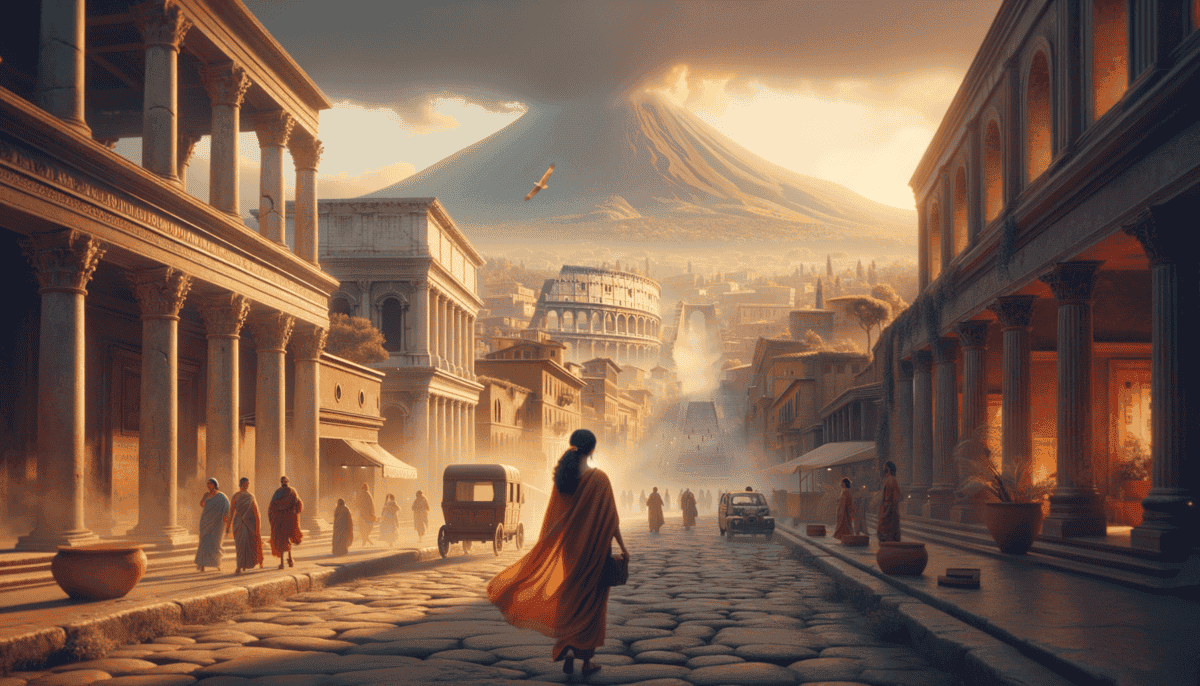 Ancient Rome's Greatest Ruins: Echoes of an Empire's Glory 4 Image Description