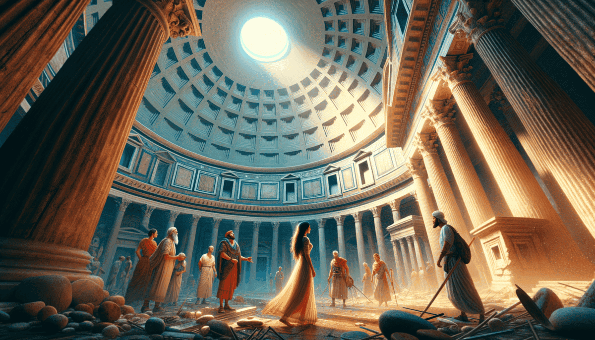 Ancient Rome's Greatest Ruins: Echoes of an Empire's Glory 3 Image Description