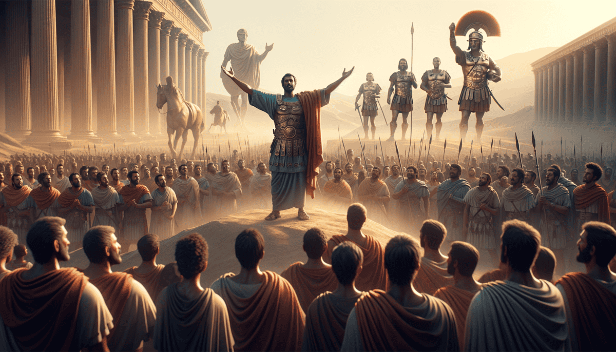 Ancient Rome's Military Legacy: Masters of War and Empire Expansion 4 Image Description