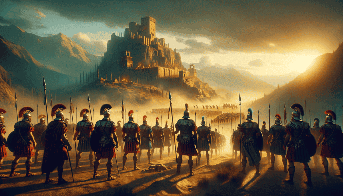 Ancient Rome's Military Legacy: Masters of War and Empire Expansion 3 Image Description