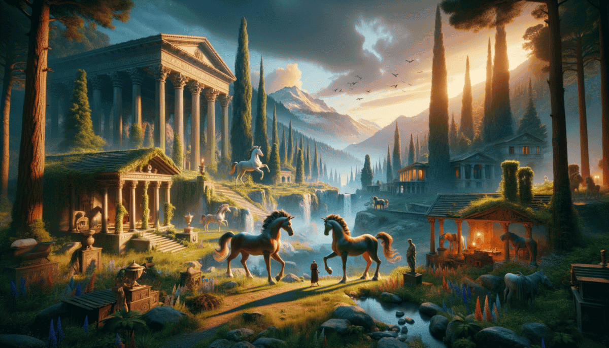 Centaurs in Ancient Roman Stories: Mythical Beasts and Roman Legends 3 Image Description