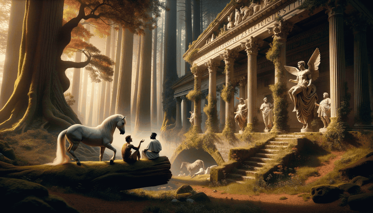 Centaurs in Ancient Roman Stories: Mythical Beasts and Roman Legends 1 Image Description