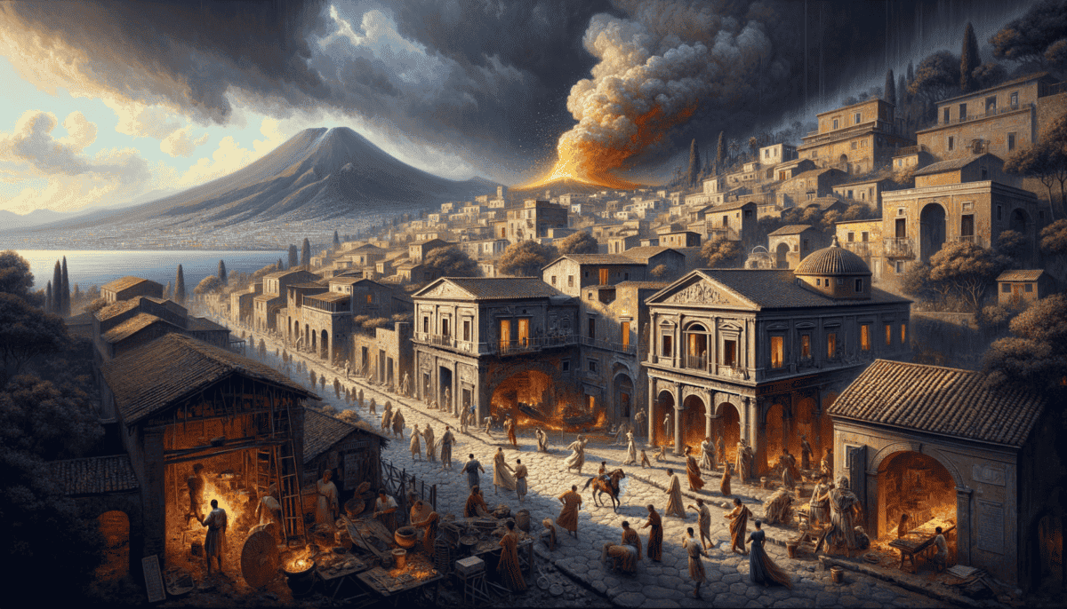 Ancient Herculaneum's Last Day: The Vesuvius Eruption That Froze Time 5 Image Description