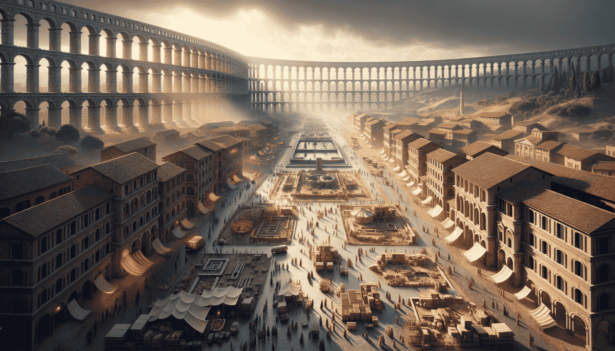Ancient Rome's Urban Planning: Building the Foundations of a Mighty Empire 4 Image Description