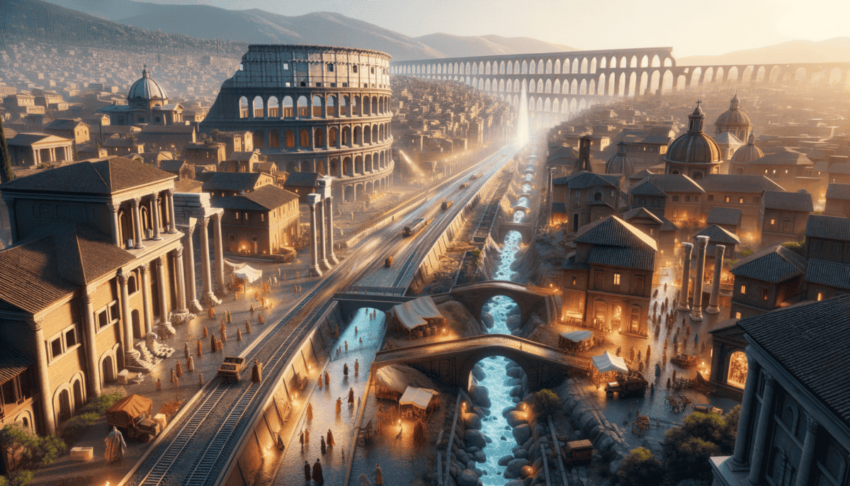 Ancient Rome's Urban Planning: Building the Foundations of a Mighty Empire 1 Image Description