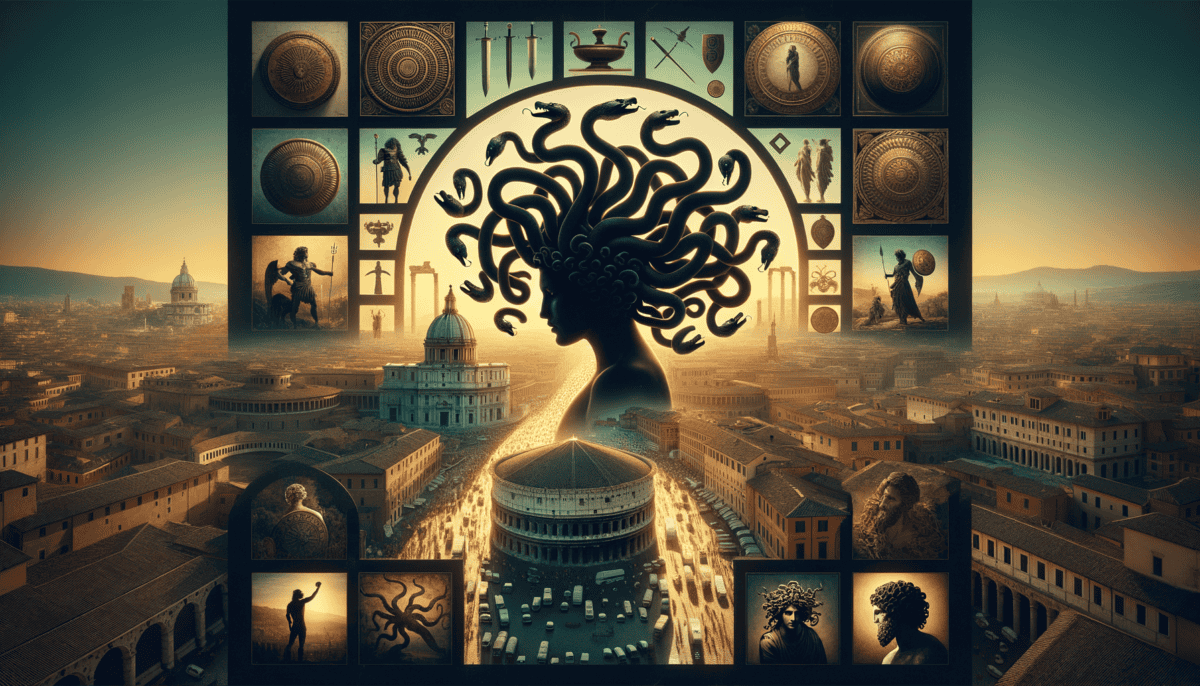 Ancient Rome's Tale of Medusa: Myth and Magic in the Empire's Shadows 5 Image Description
