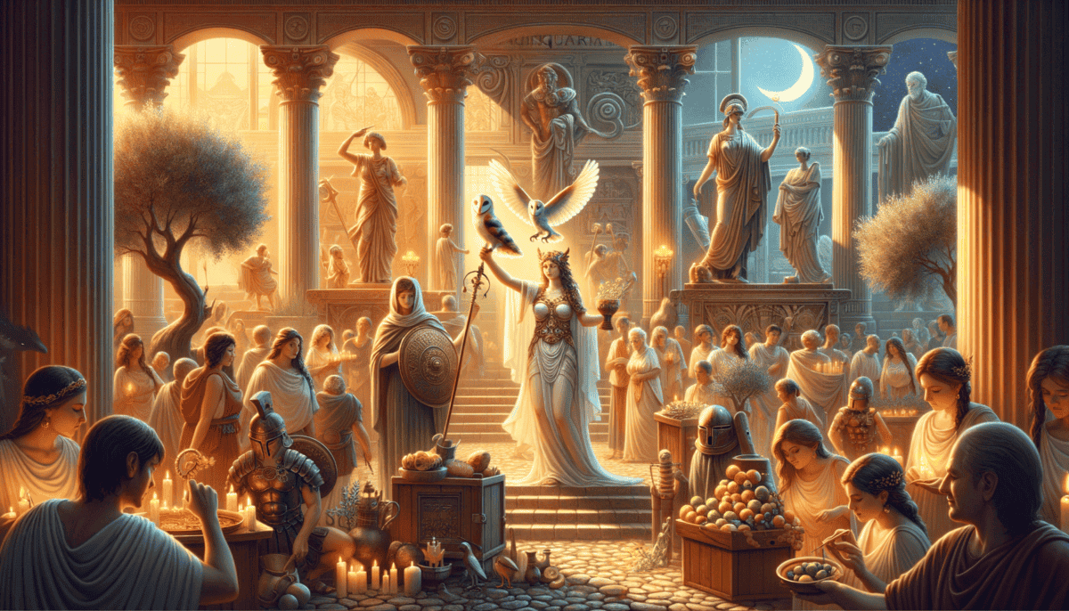 Ancient Rome's Minerva: Unveiling the Goddess of Wisdom and Warfare 5 Image Description