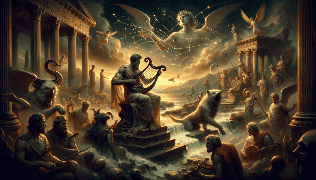 Ancient Rome's Tale of Orpheus: The Enthralling Journey to the Underworld 5 Image Description