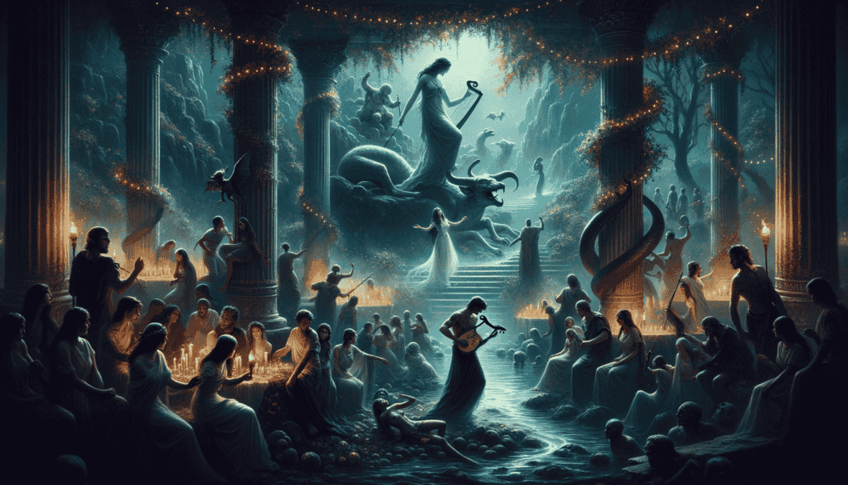 Ancient Rome's Tale of Orpheus: The Enthralling Journey to the Underworld 1 Image Description
