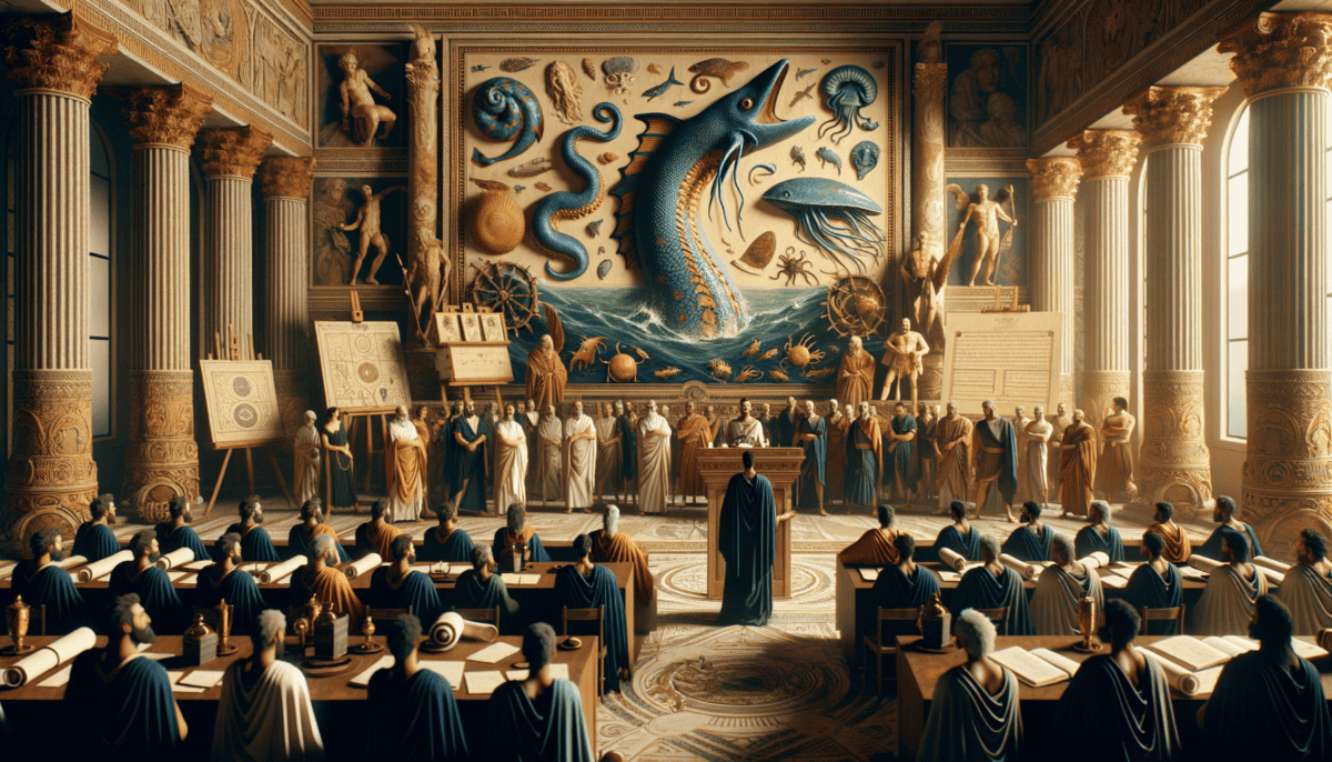 Ancient Rome's Sea Monsters: Myths and Facts Beneath the Mediterranean Waves 5 Image Description