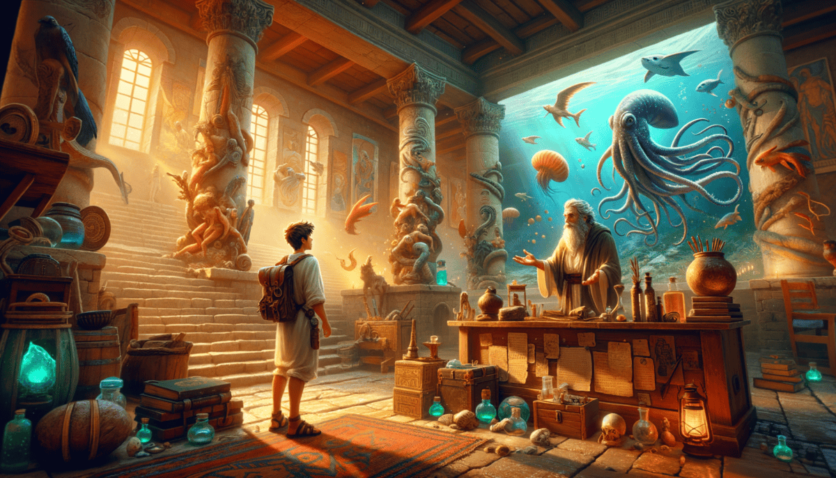 Ancient Rome's Sea Monsters: Myths and Facts Beneath the Mediterranean Waves 2 Image Description