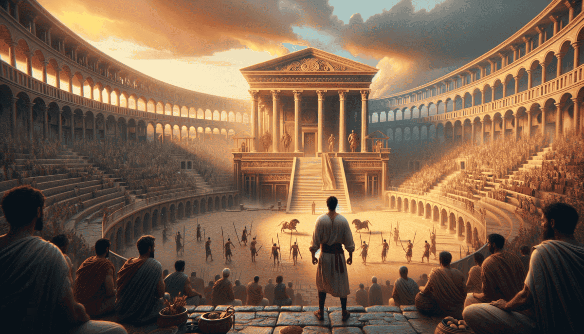 Troy: Gladiators, Gods, and the Ancient Roman Way of Life 5 Image Description