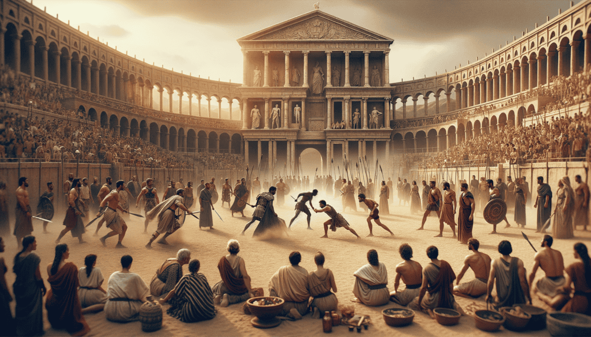 Troy: Gladiators, Gods, and the Ancient Roman Way of Life 4 Image Description