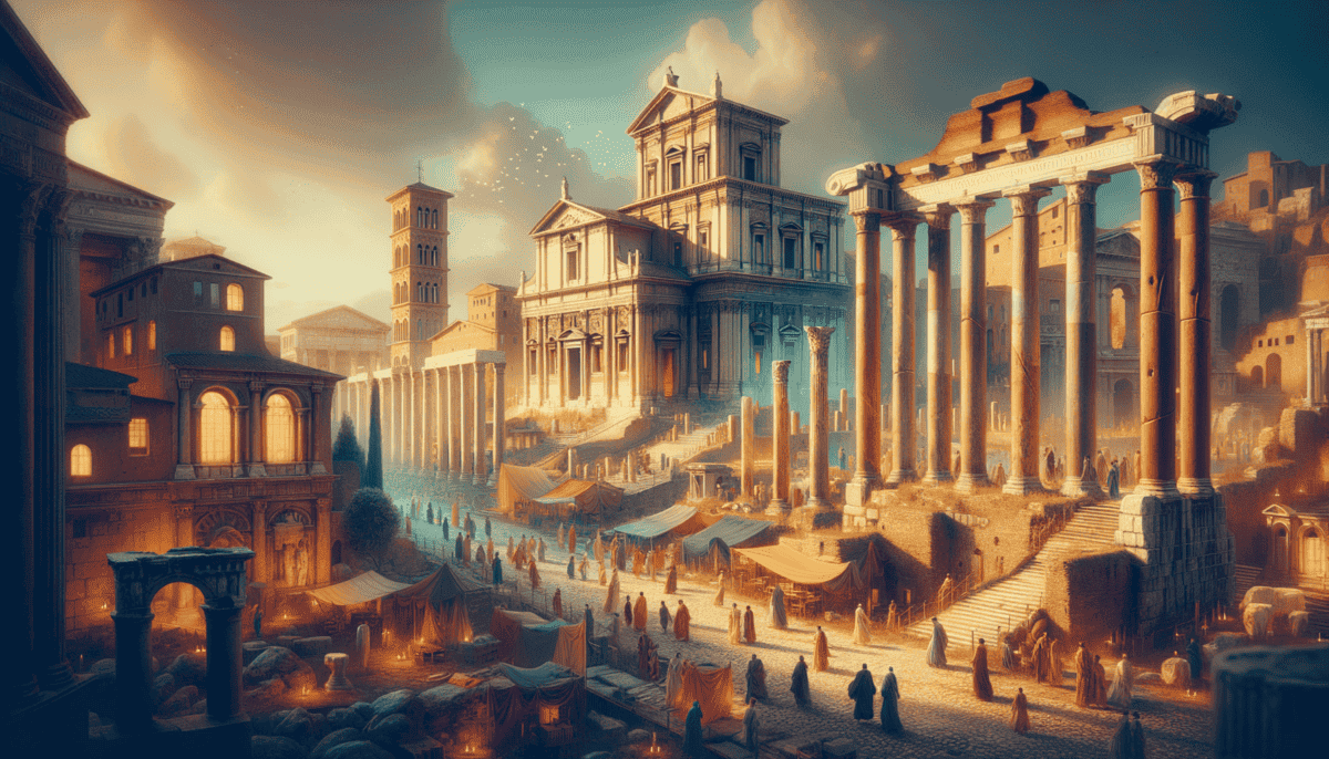 Walking Ancient Rome's Forum: A Journey Through the Heart of an Empire 4 Image Description