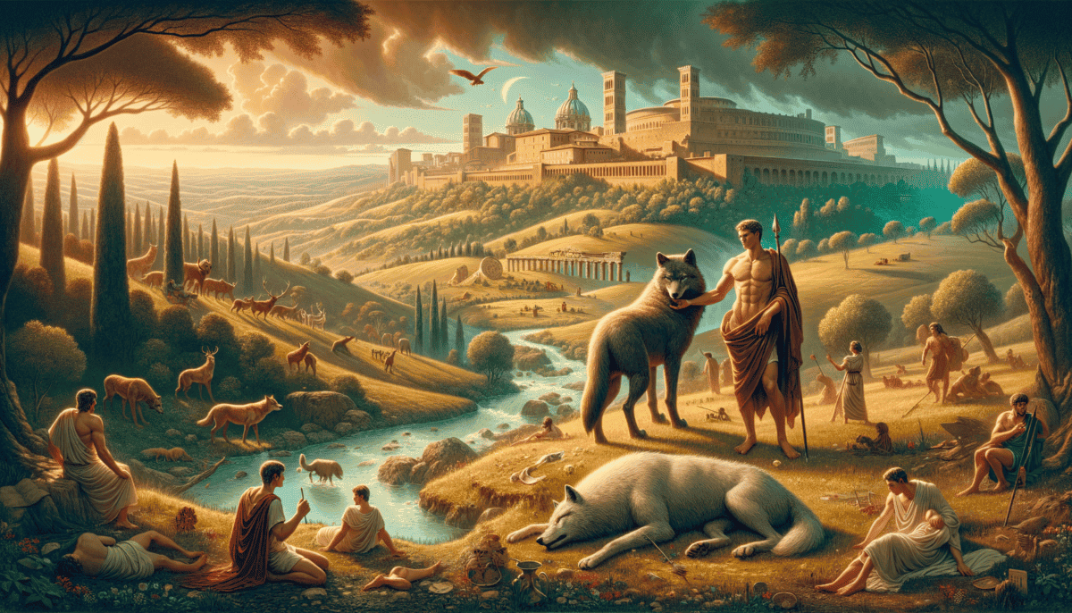 Ancient Rome's Legendary Twins: The Founding Tale of Romulus and Remus 4 Image Description
