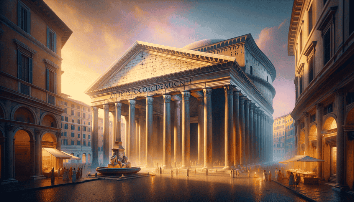 Exploring Ancient Rome's Pantheon: Gateway to the Gods and Engineering Marvel 4 Image Description