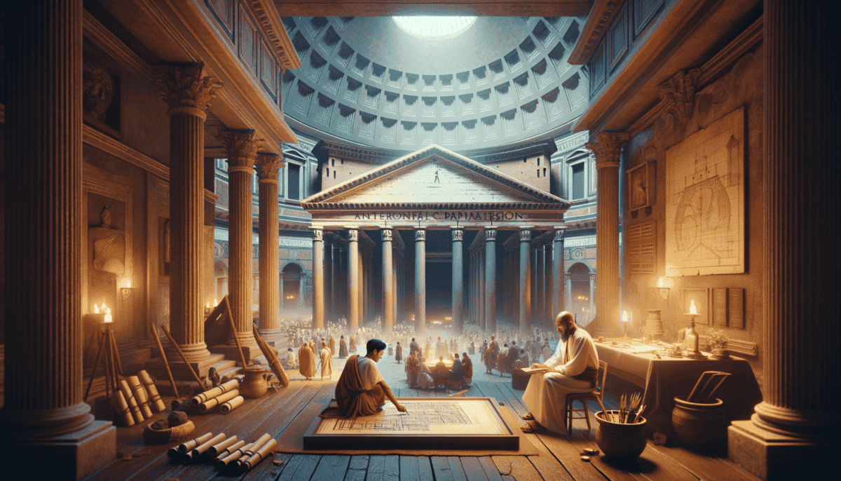 Exploring Ancient Rome's Pantheon: Gateway to the Gods and Engineering Marvel 1 Image Description