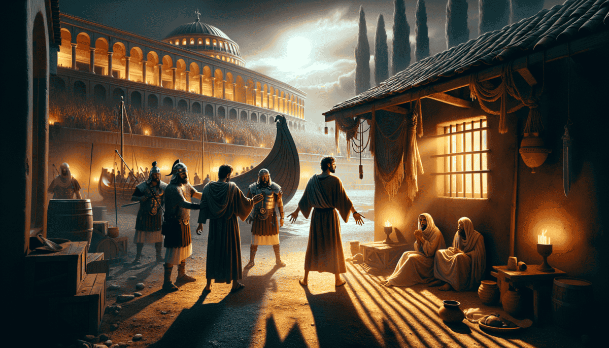 Ben Hur: Chariots and Conquests in Ancient Rome's Spectacle 1 Image Description