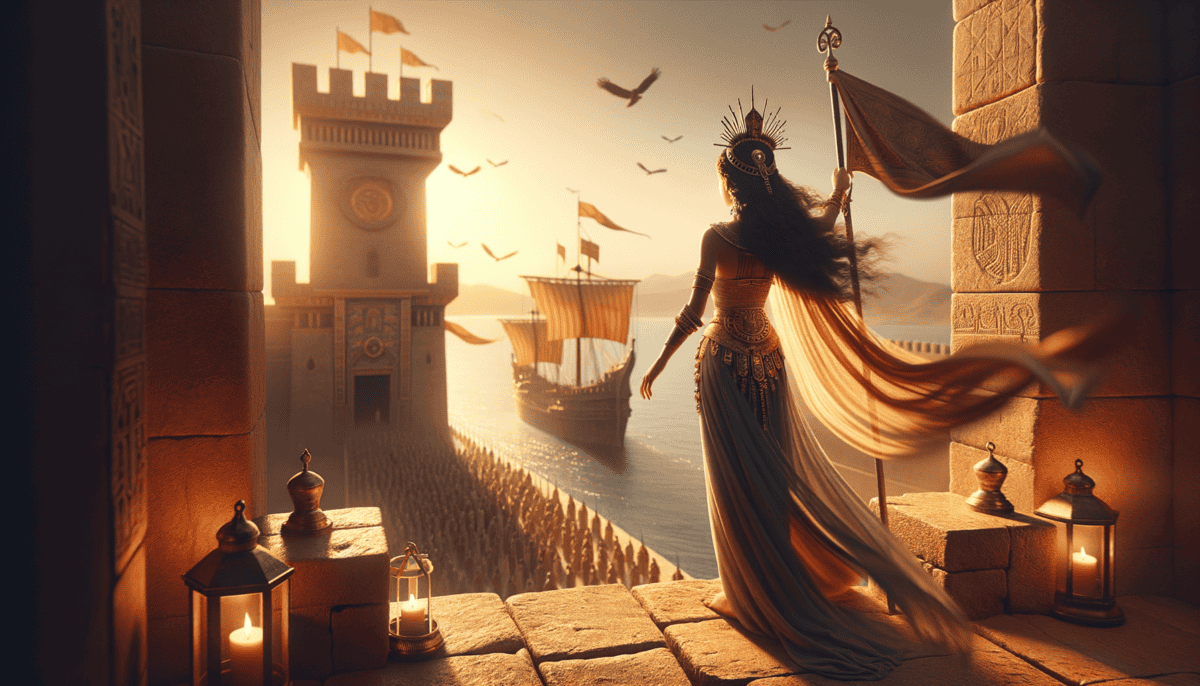 Cleopatra & Caesar: A Tale of Power, Love, and Intrigue in Ancient Rome 5 Image Description