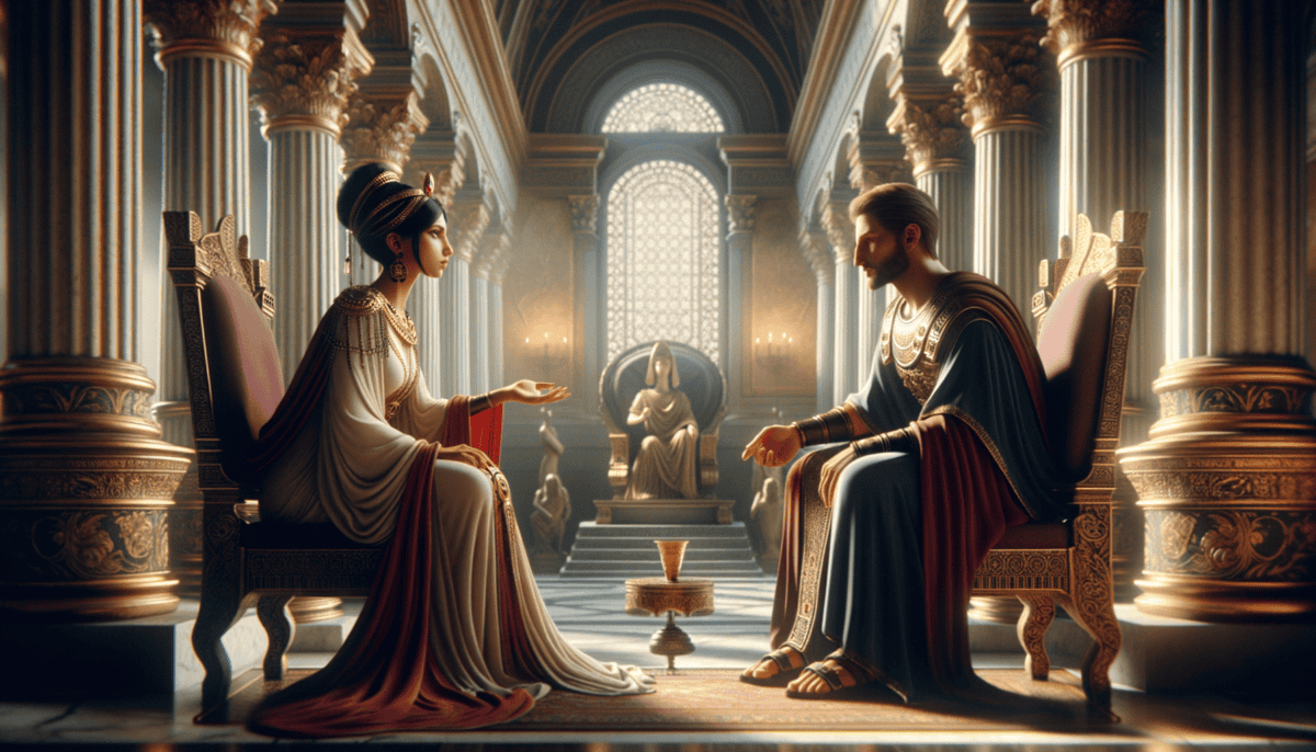 Cleopatra & Caesar: A Tale of Power, Love, and Intrigue in Ancient Rome 4 Image Description