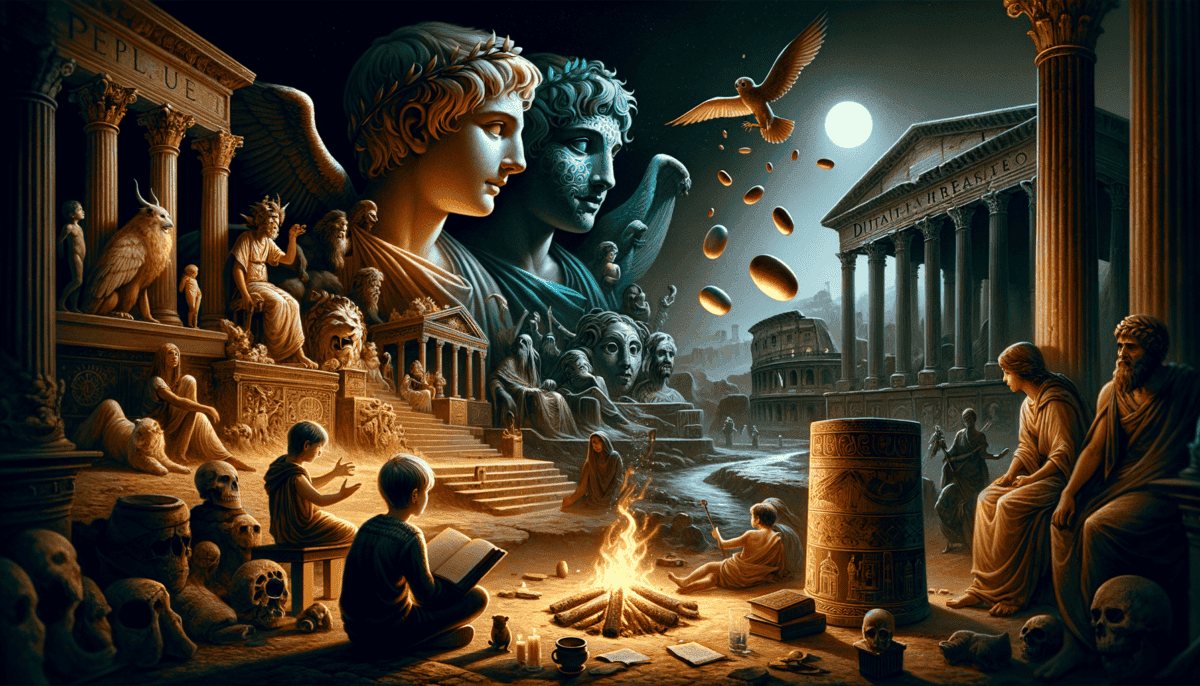 Death Myths in Ancient Rome: Journey to the Underworld with the Ancients 2 Image Description