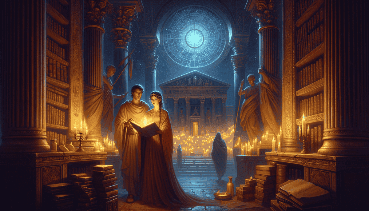 Sacred Priests of Ancient Rome: Guardians of the Eternal City's Divine Secrets 2 Image Description