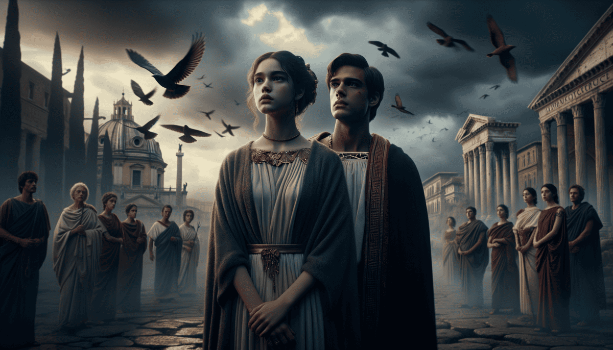 Sacred Priests of Ancient Rome: Guardians of the Eternal City's Divine Secrets 1 Image Description