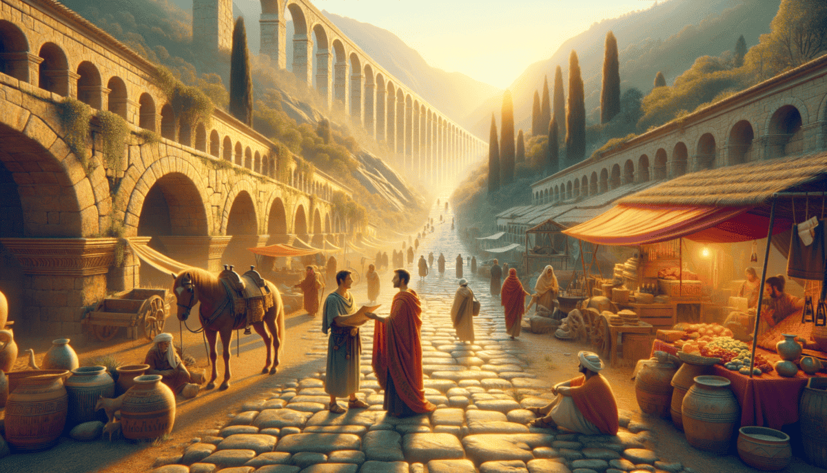Ancient Rome's Road Stations: Travel and Communication on the Empire's Highways 5 Image Description