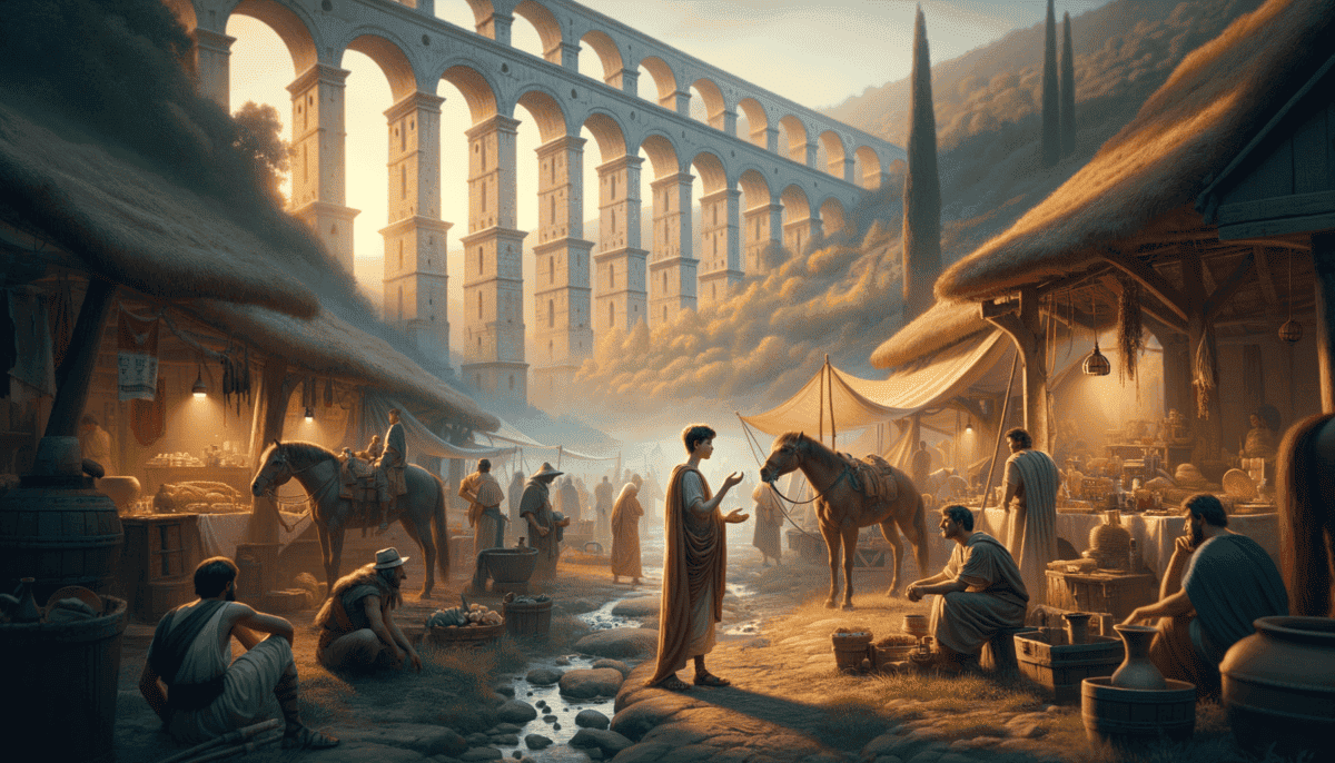 Ancient Rome's Road Stations: Travel and Communication on the Empire's Highways 4 Image Description