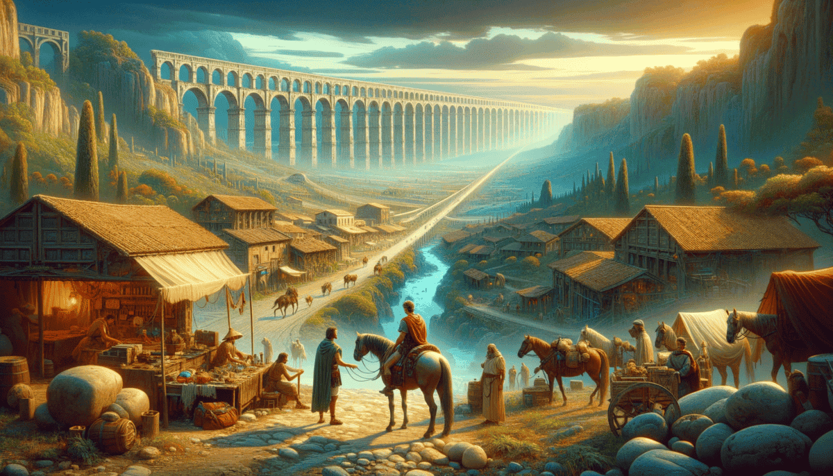 Ancient Rome's Road Stations: Travel and Communication on the Empire's Highways 1 Image Description