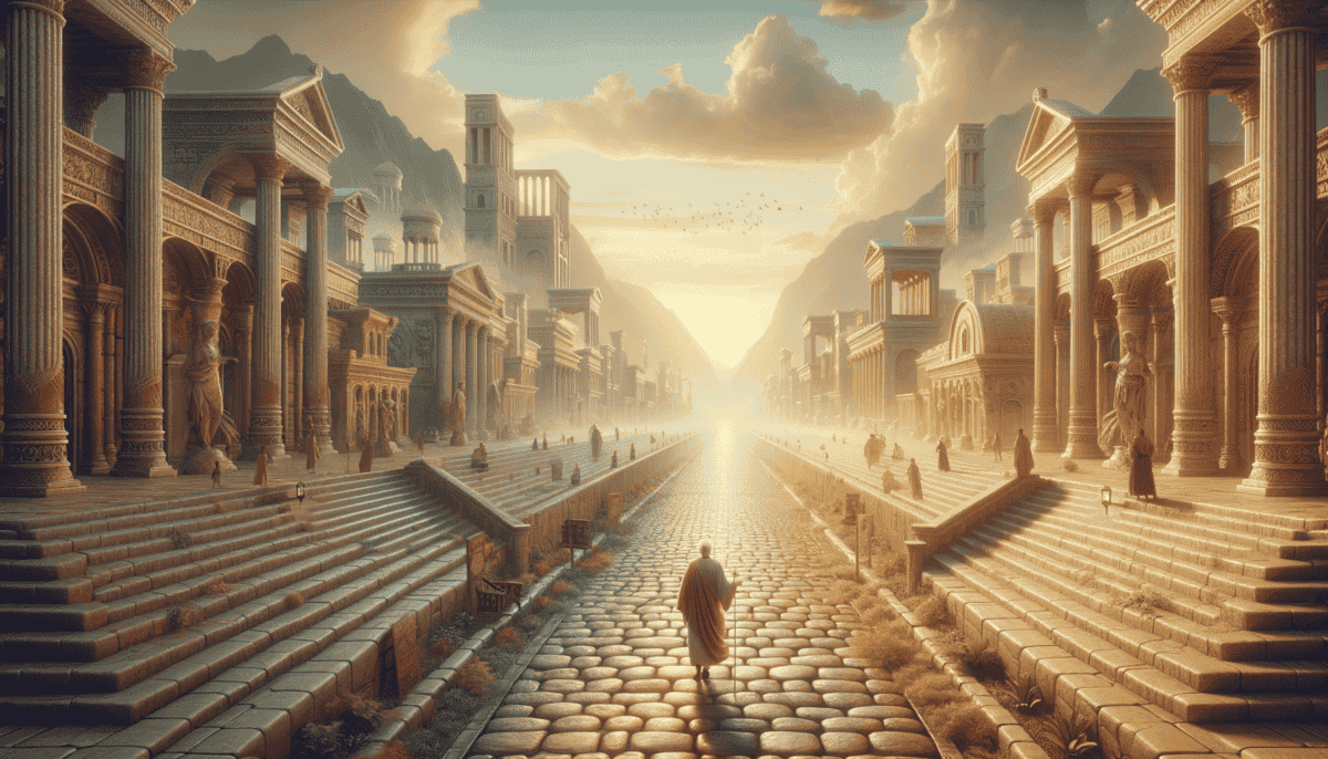 Milestones on Ancient Rome's Roads: Empires Paved Path to Civilization 5 Image Description