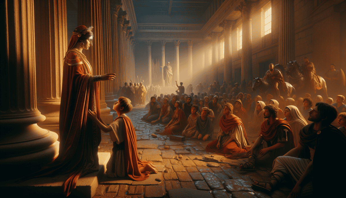 Veturia: Ancient Rome's Peacemaker and the Power of a Mother's Plea 1 Image Description
