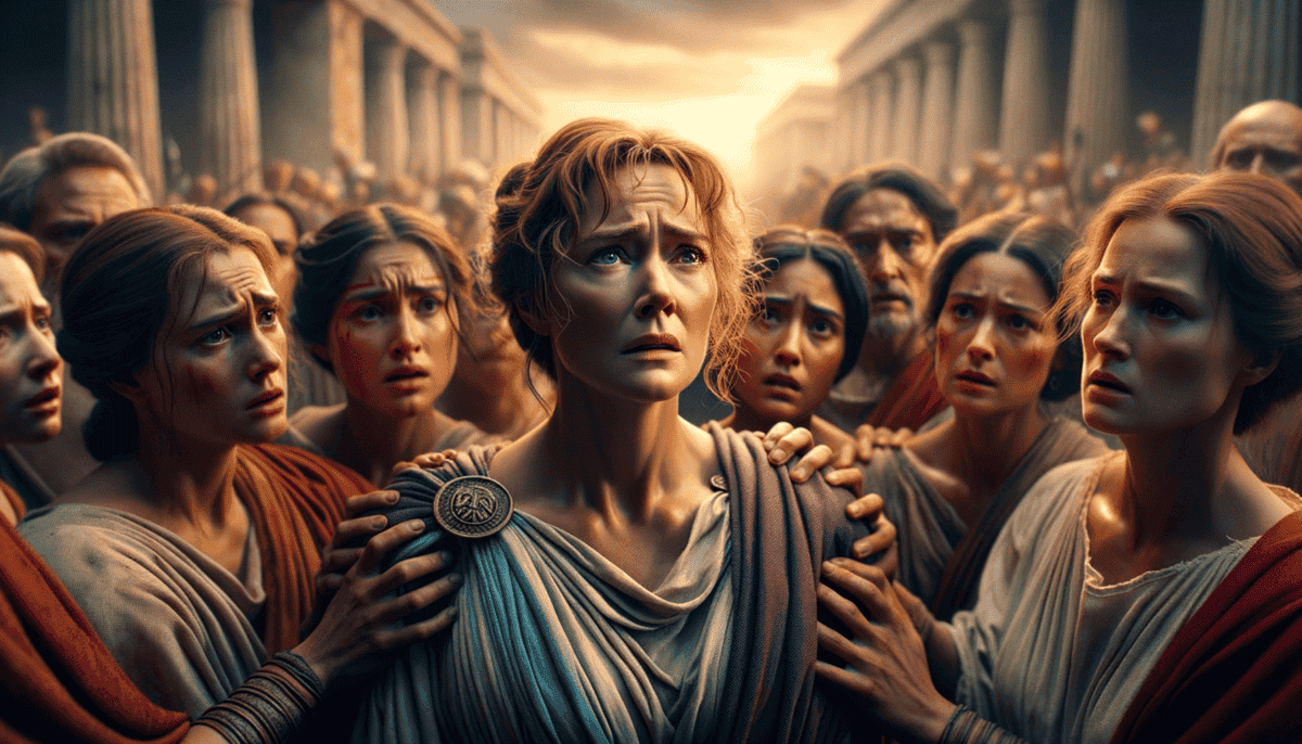 Veturia: Ancient Rome's Peacemaker and the Power of a Mother's Plea 2 Image Description