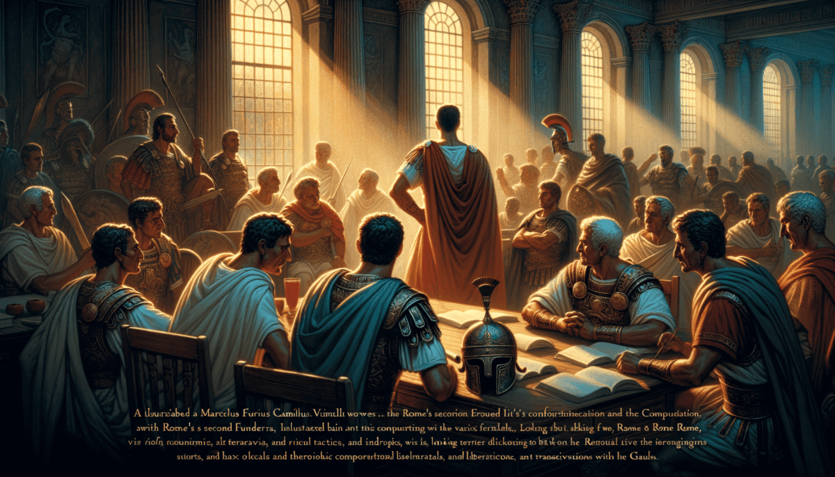 Ancient Rome's Second Founder: Camillus and the Liberation of the City 2 Image Description