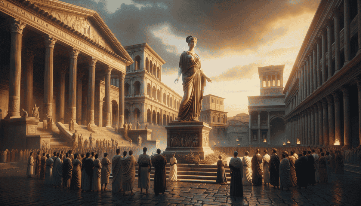 Lucretia of Ancient Rome: A Tragic Hero's Tale of Honor and Destiny 5 Image Description