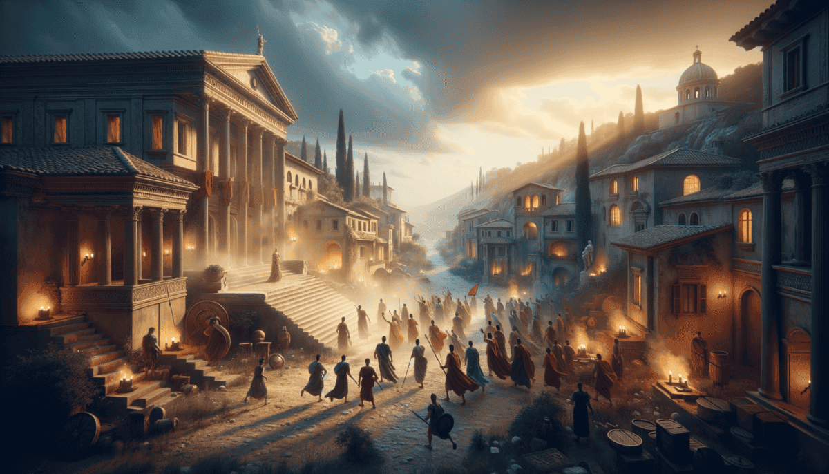 Lucretia of Ancient Rome: A Tragic Hero's Tale of Honor and Destiny 4 Image Description