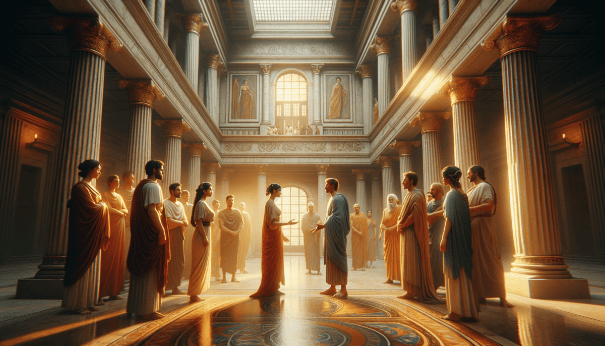 Lucretia of Ancient Rome: A Tragic Hero's Tale of Honor and Destiny 2 Image Description