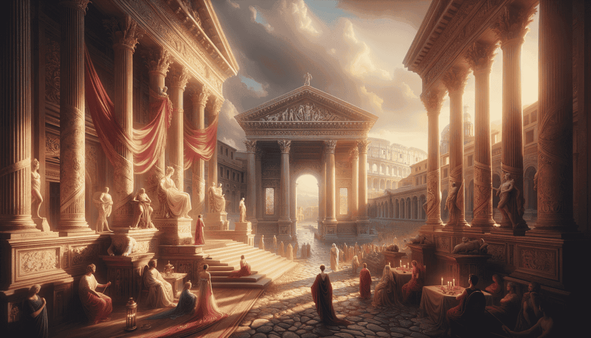 Lucretia of Ancient Rome: A Tragic Hero's Tale of Honor and Destiny 1 Image Description