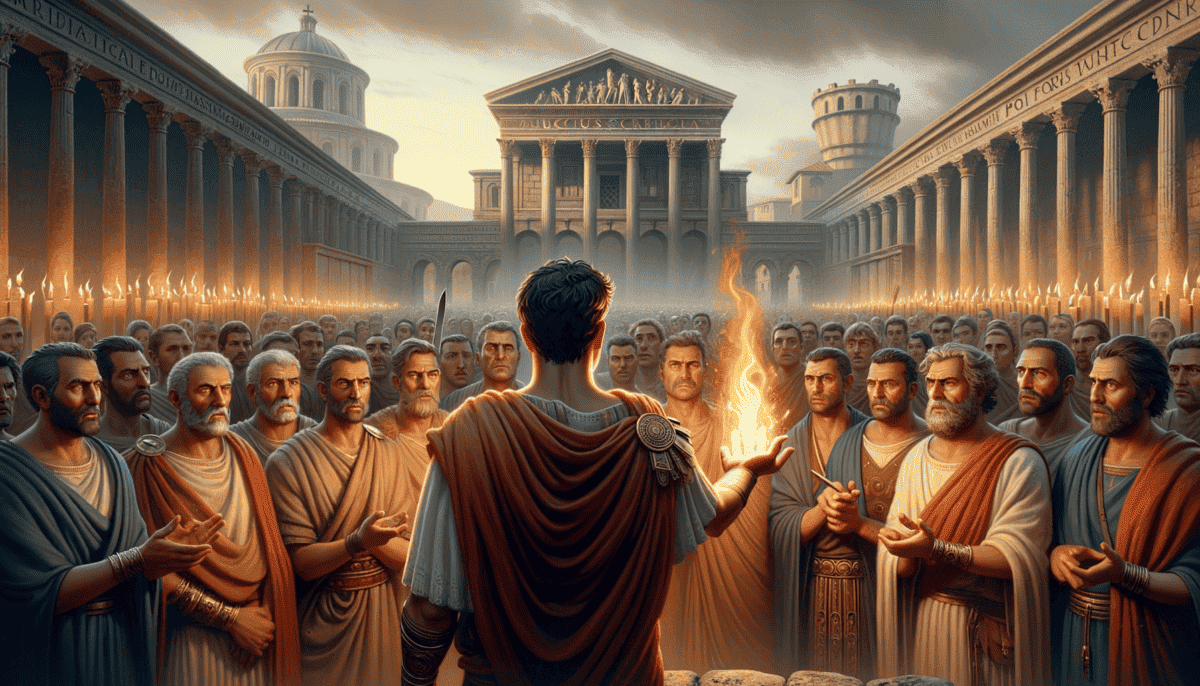 Ancient Rome's Brave Mucius Scaevola: The Hand in the Fire of Loyalty 3 Image Description