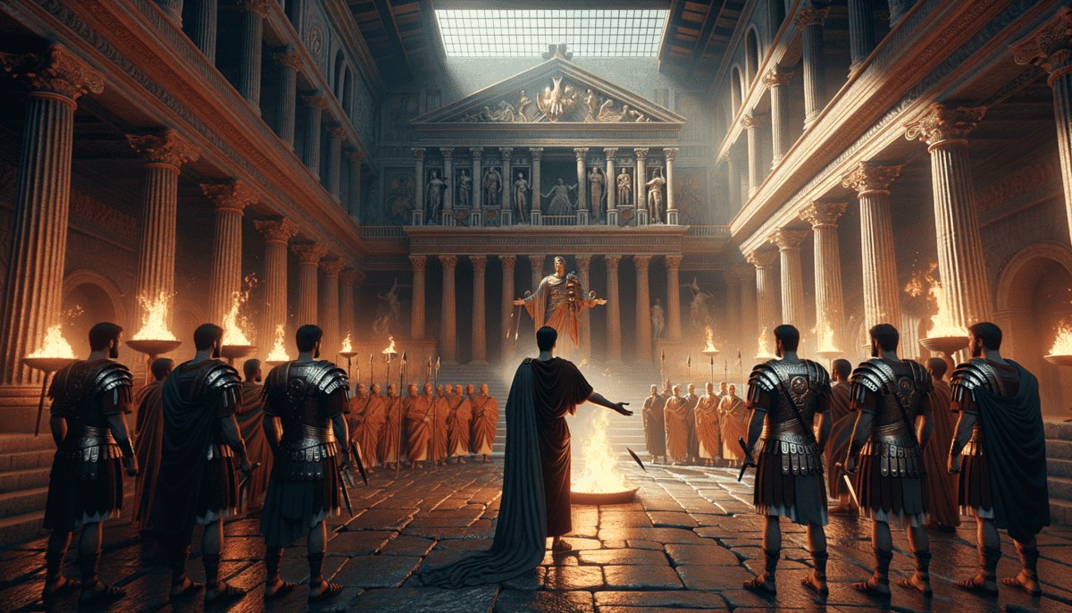 Ancient Rome's Brave Mucius Scaevola: The Hand in the Fire of Loyalty 2 Image Description