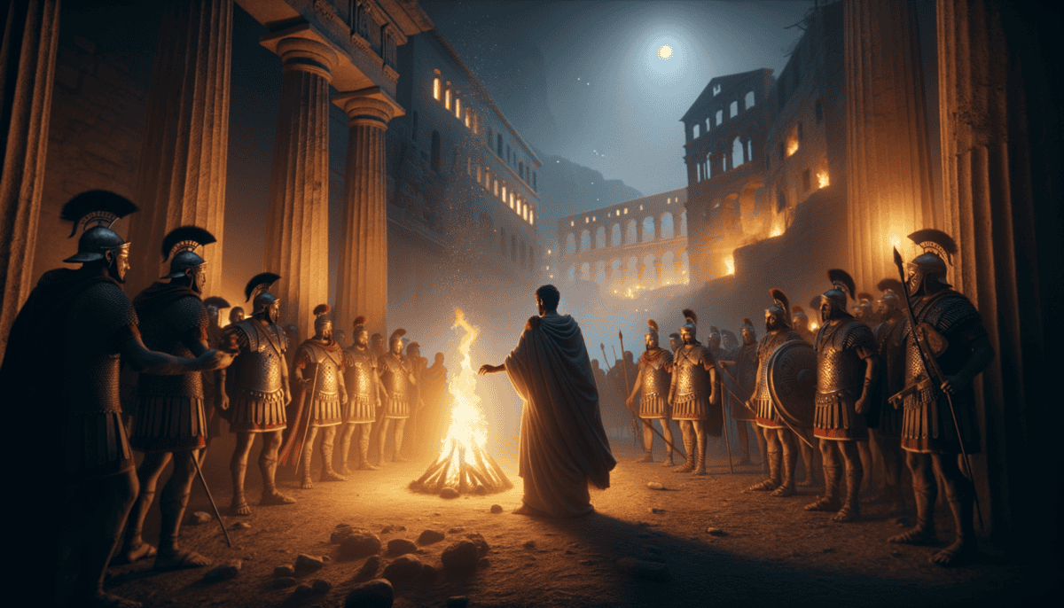 Ancient Rome's Brave Mucius Scaevola: The Hand in the Fire of Loyalty 1 Image Description