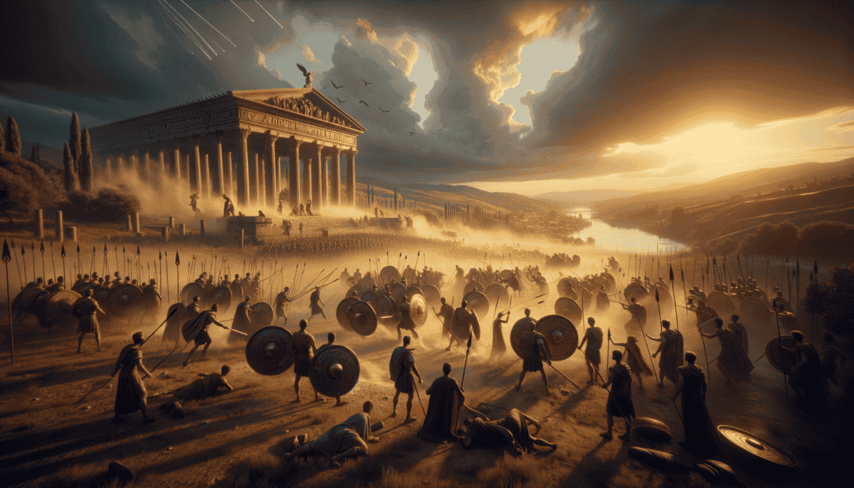 Ancient Rome's First War: The Legendary Battle of the Sabines - A Tale of Conquest and Unity 3 Image Description