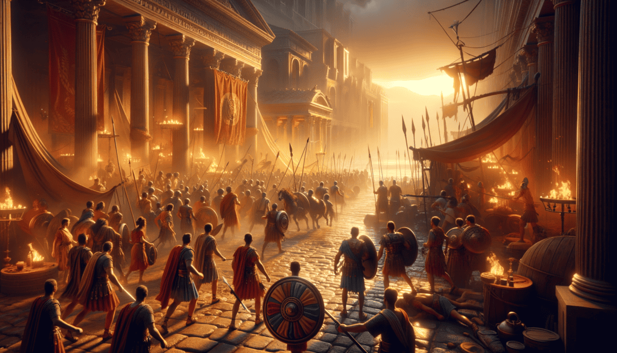 Ancient Rome's First War: The Legendary Battle of the Sabines - A Tale of Conquest and Unity 2 Image Description