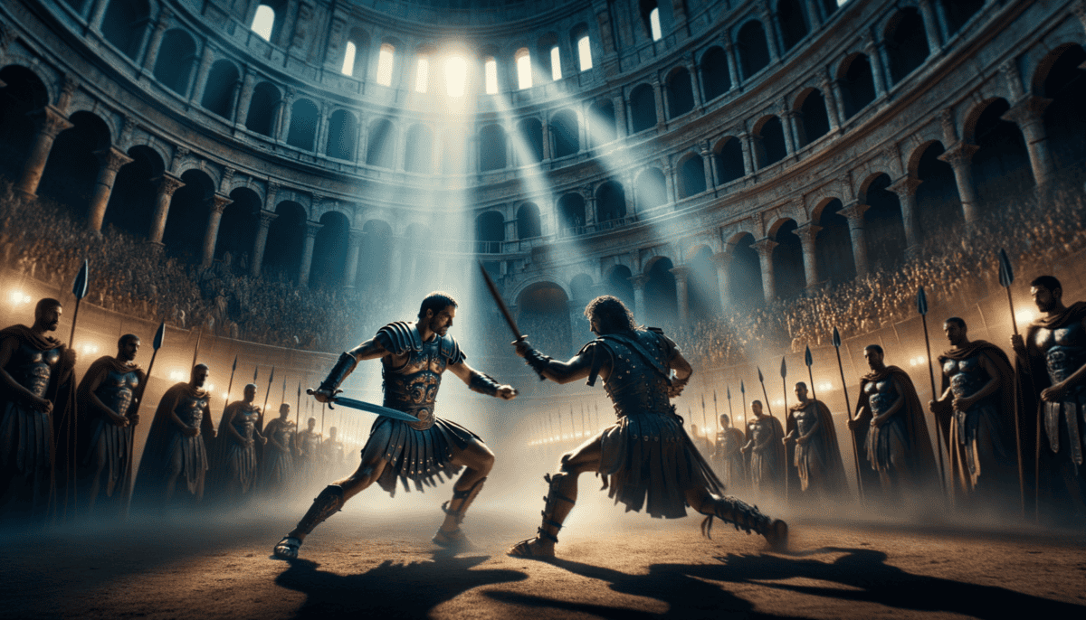 The Arena and Entertainment: Gladiators and Games in Ancient Rome 4 Image Description