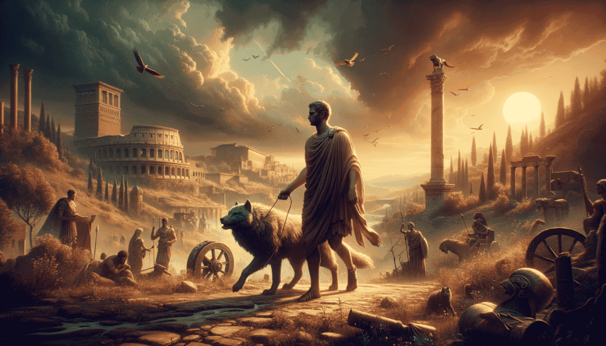 Romulus and Remus: Twin Founders of Rome's Eternal City 4 Image Description