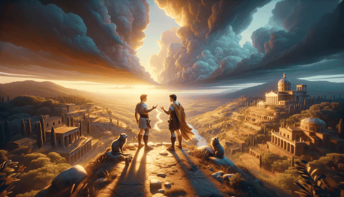 Romulus and Remus: Twin Founders of Rome's Eternal City 2 Image Description