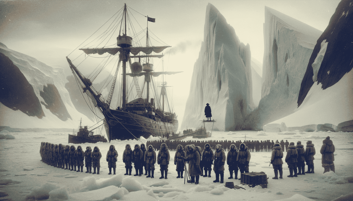 Ernest Shackleton: Braving the Frozen South in Legendary Antarctic Expeditions 5 Image Description