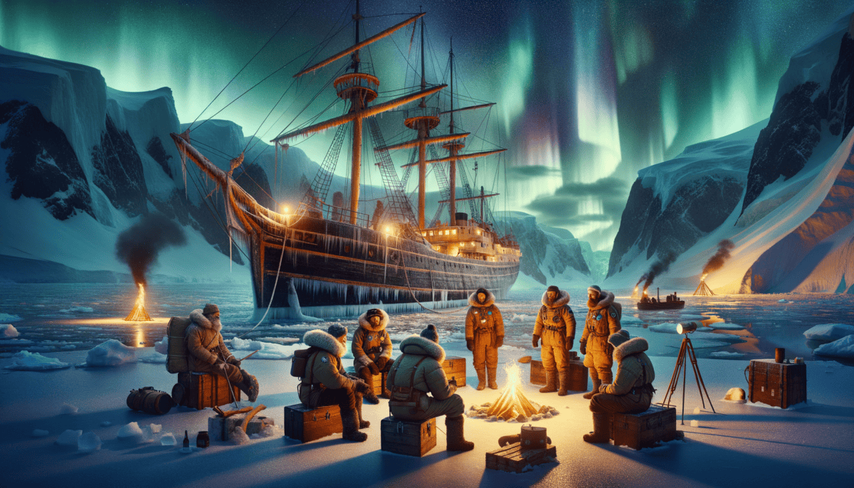 Ernest Shackleton: Braving the Frozen South in Legendary Antarctic Expeditions 3 Image Description